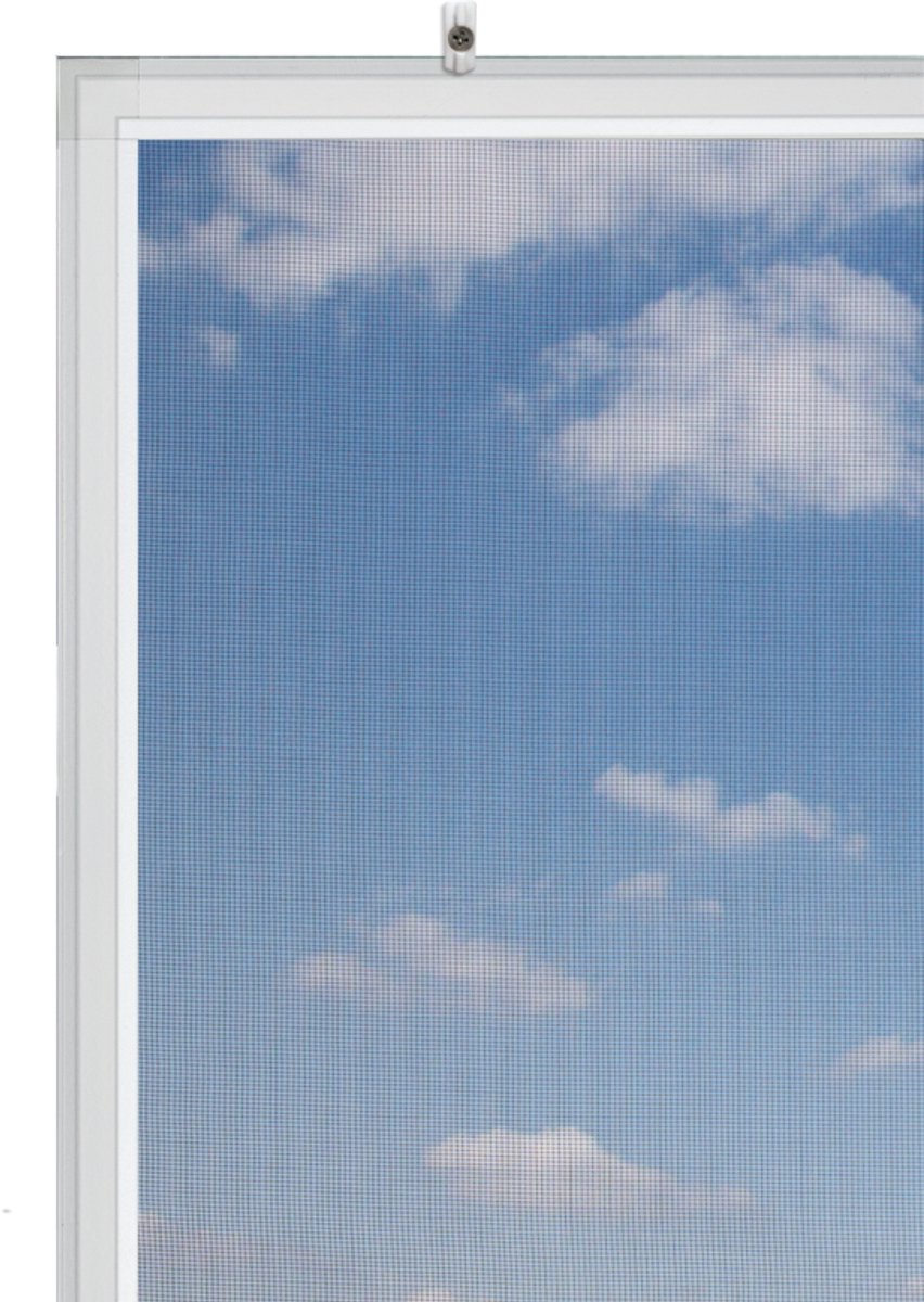 Bruynzeel vaste raamhor s500 125x155 cm aluminium Geanodiseerd