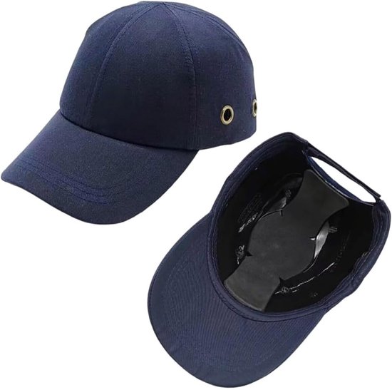 VHV - Fietshelm - Fietshelm heren - Stootpet - Skatehelm - Veiligheidspet - Baseball stootpet - Verstelbaar - Set van 1 - Lichtgewicht - Voor stadsfiets en skateboarden - Marineblauw van Vhv — afbeelding 2