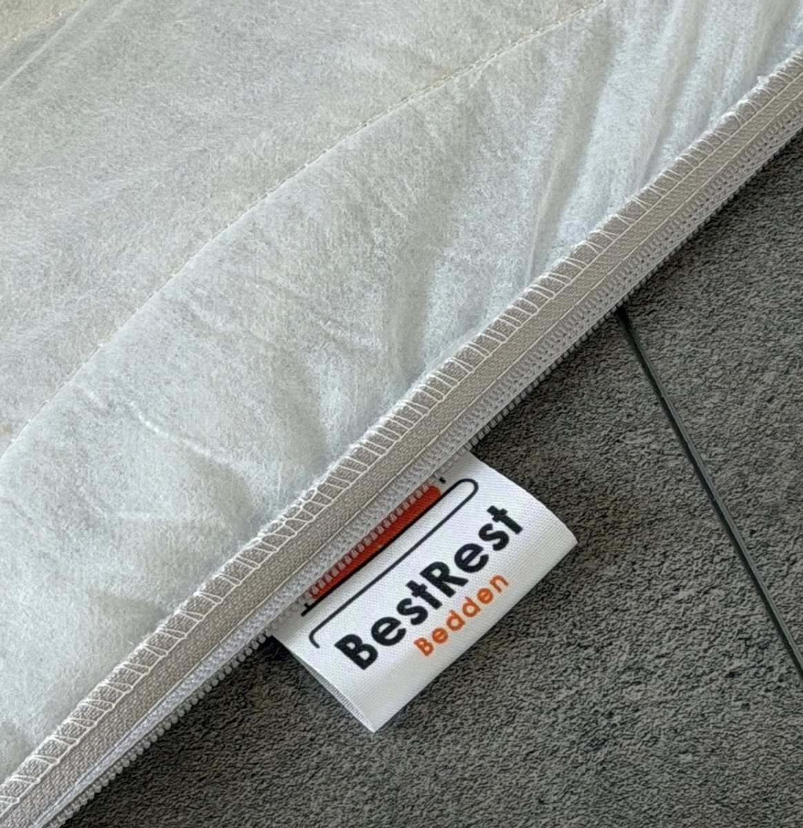 Bestrest Bedden Topdekmatras Koudschuim HR - Aloe Vera - Circa 7cm dik - 80x210cm Wit