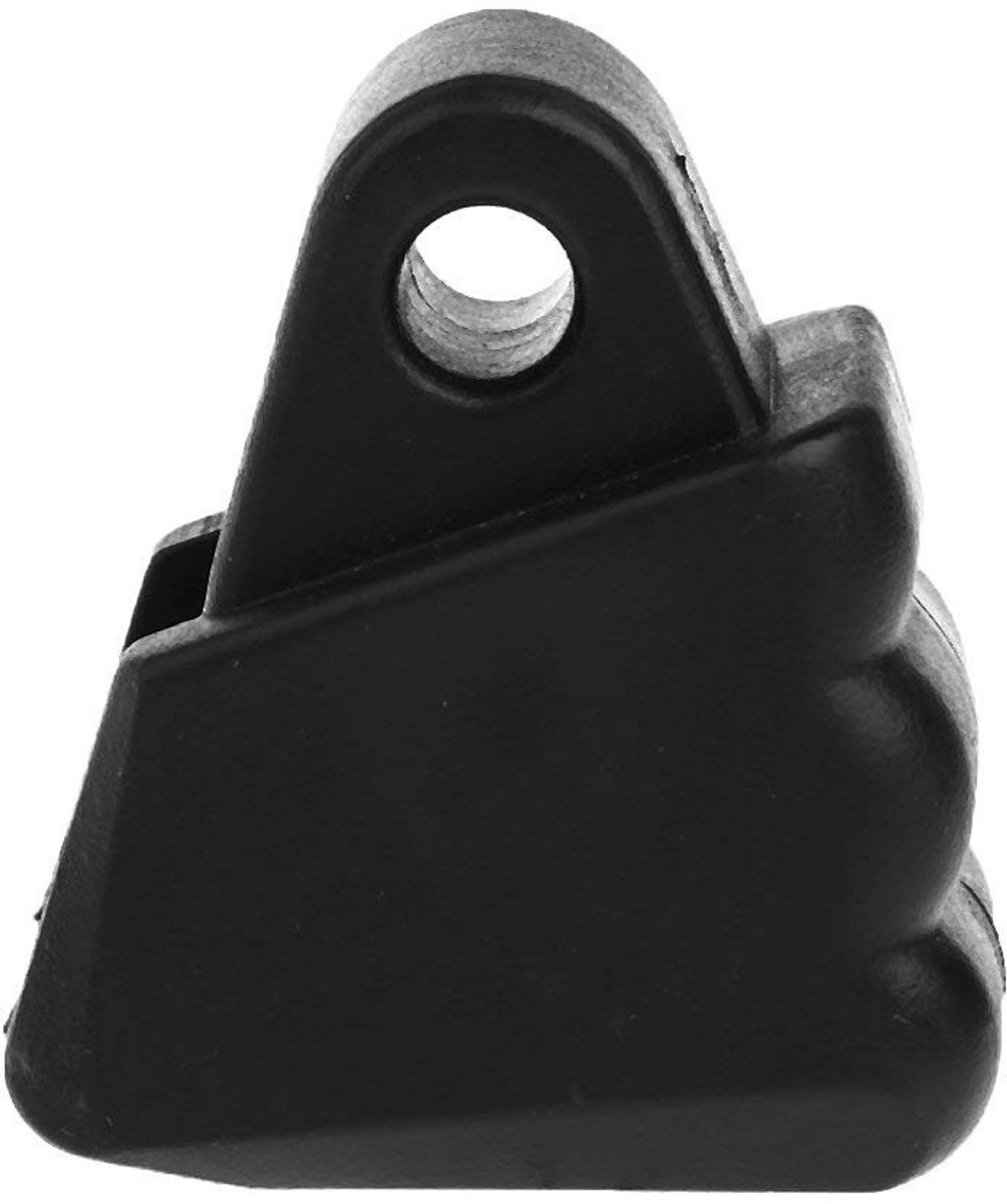 Dailygoods- Rolschaats Teenstoppers - Duurzaam PU - Lichtgewicht - Groot Remgebied - Impactbestendig - Eenvoudige Installatie - 4,5 cm lengte - Remblok