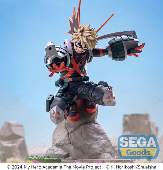 My Hero Academia: You´re Next Xross Link Anime PVC Statue Katsuki Bakugo 18 cm