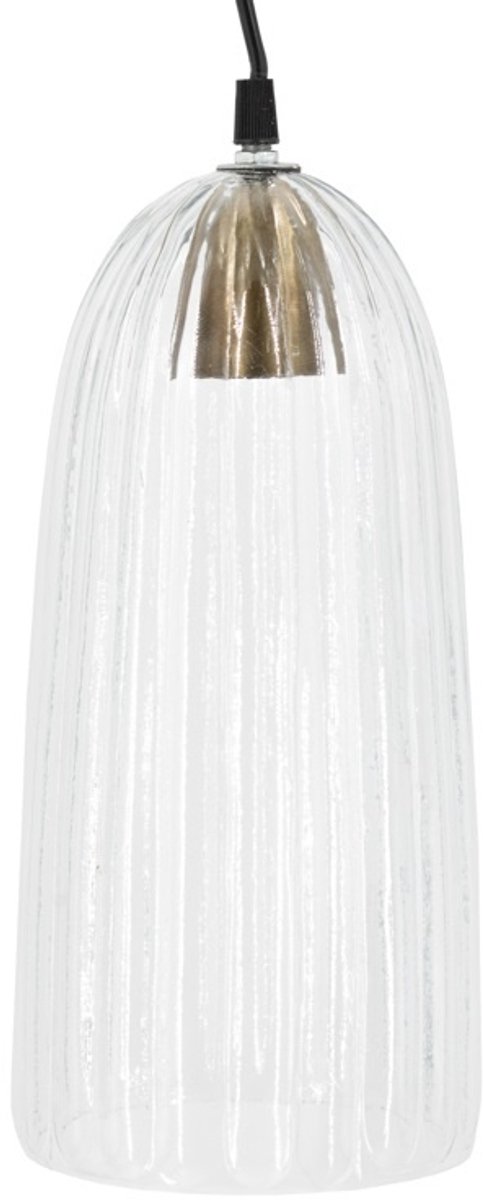 Glazen hanglamp cone