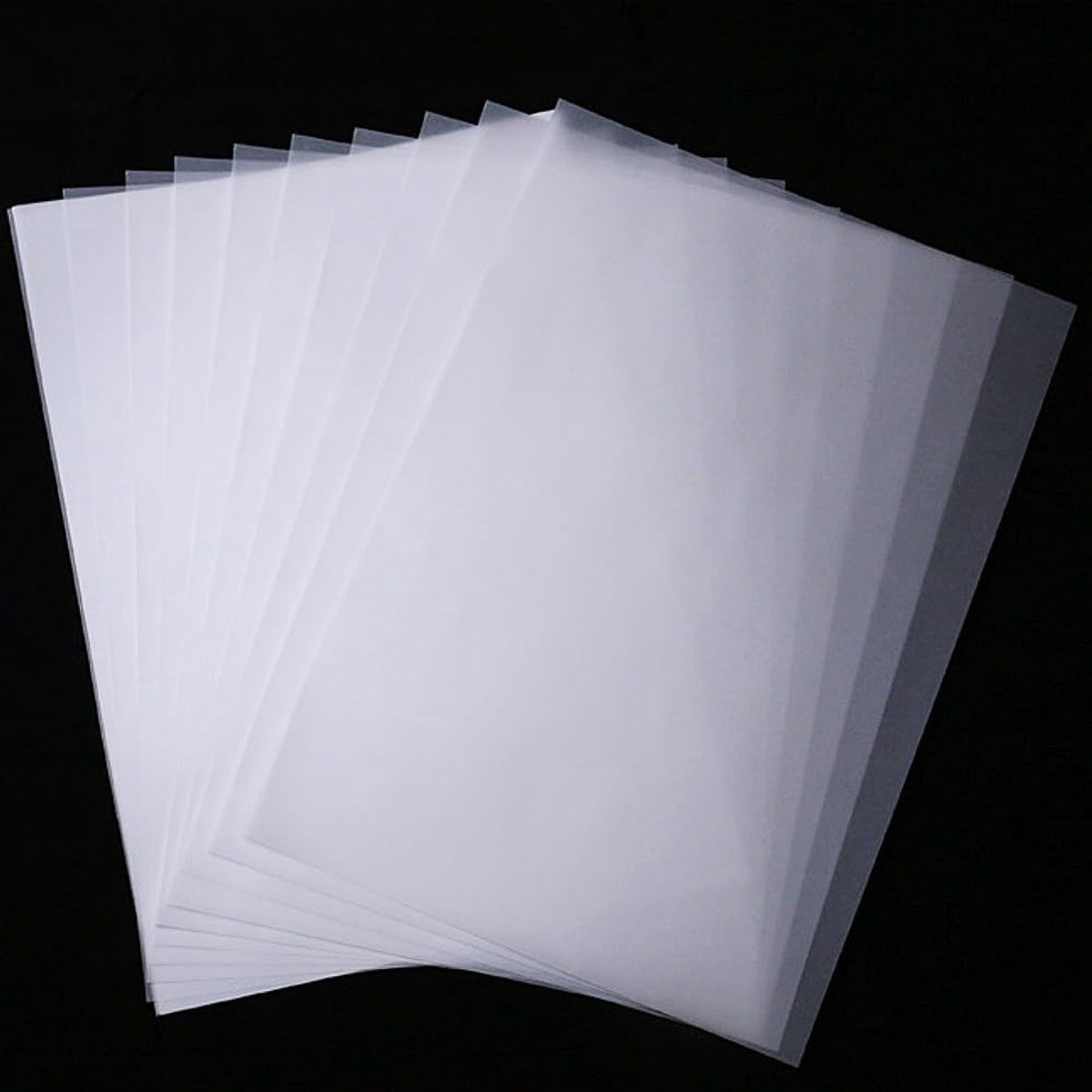 Dailygoods- Transparant Papier 100 Vellen A4 - Zijdepapier - Inpakpapier - Decoraties - Kunsthandwerk - Milieuvriendelijk en Duurzaam - Tissuepapier