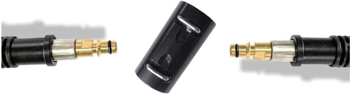 Dailygoods- Slangverlengstuk Robuust en Flexibel - Slangadapter - Hoge Compatibiliteit - Eenvoudige Montage - Professionele Reinigingsprestaties - Duurzaam Materiaal - Slang