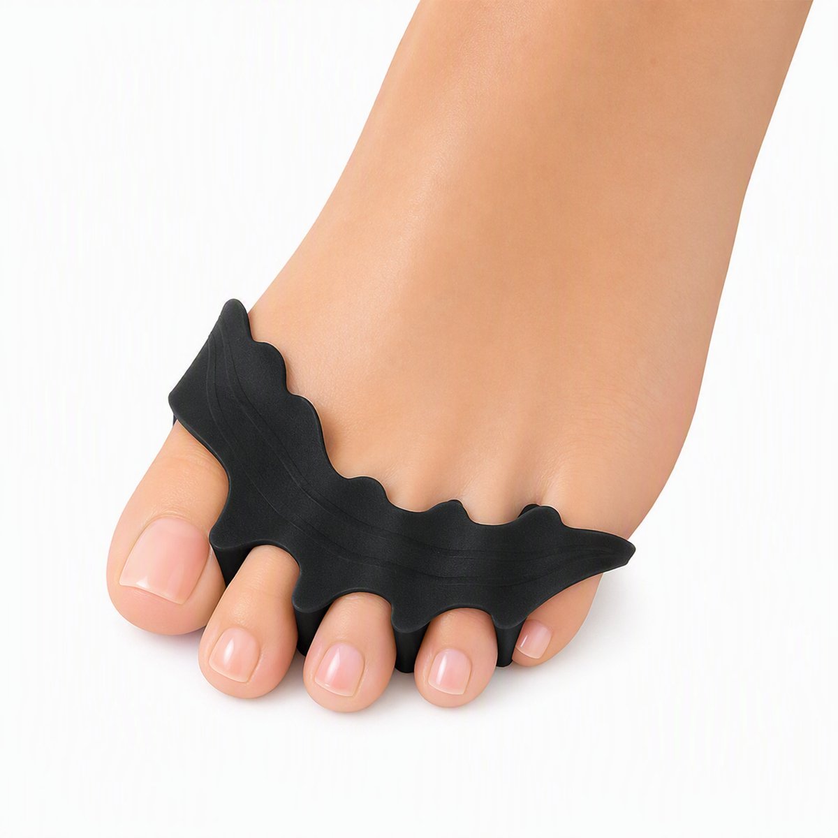 Tenenspreider (2 Stuks) - Voor Alle Tenen - Correctie - Hamertenen - Hallux Valgus - Pijnvermindering - Per Paar - Tenenspreiders - Zacht, Flexibel en Hygiënisch - Siliconengel - One Size