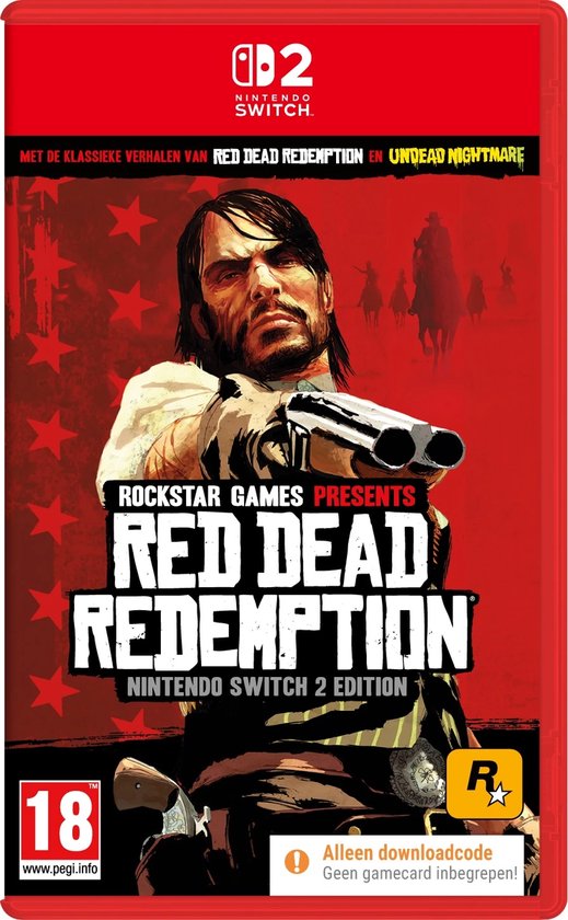 Red Dead Redemption - Nintendo Switch 2 - Code in a box - Franse hoes
