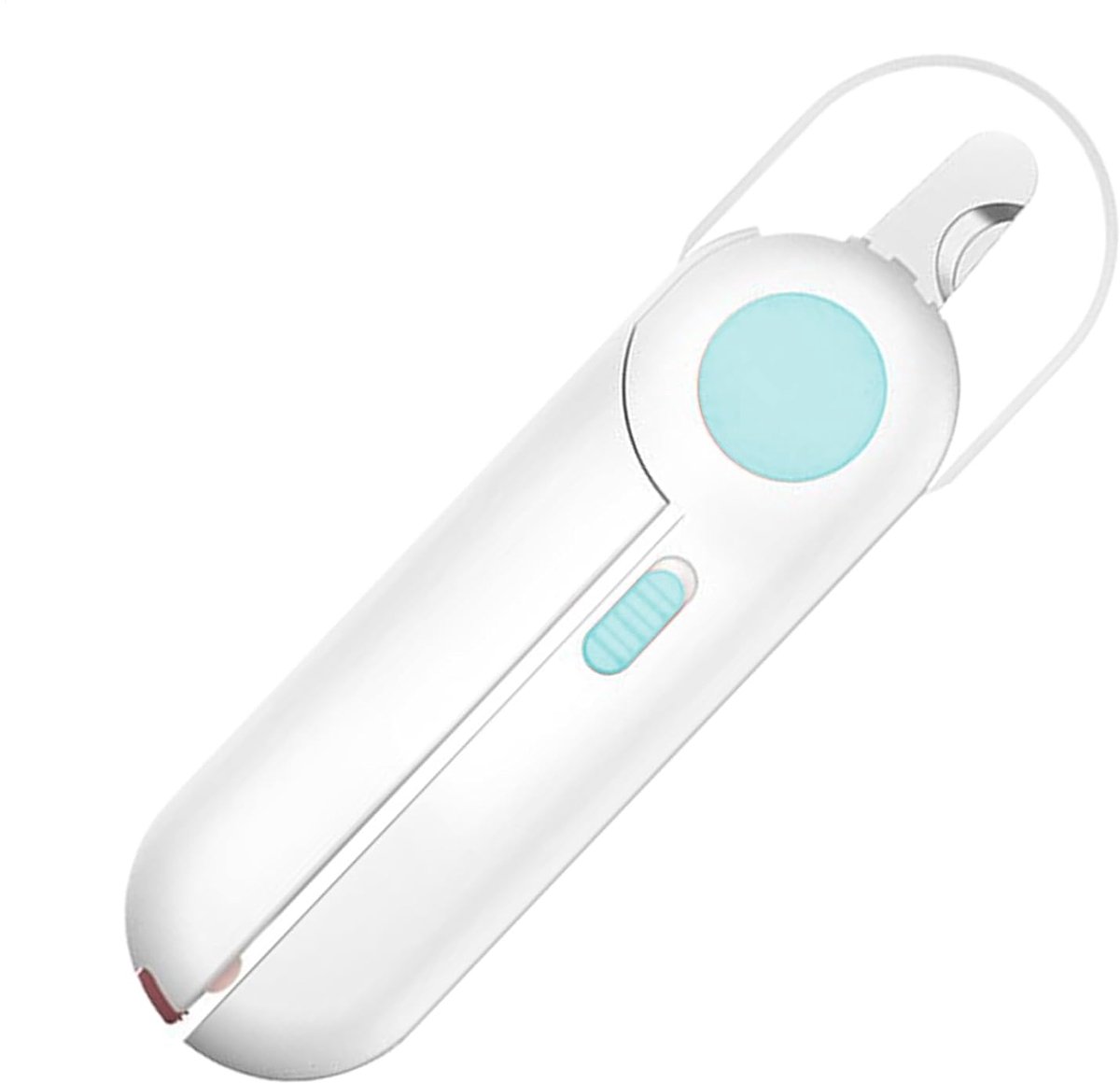 LISM-Nagelknipper en -trimmer voor honden en katten, met een LED-lampje om te voorkomen dat de nagels te kort worden geknipt, inclusief nagelvijl en scherpe mesjes, geschikt voor thuisgebruik - blauw.