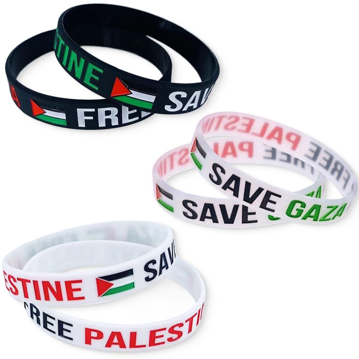 Dailygoods- Polsband Zacht en Comfortabel - Siliconen Armband - Duurzaam Accessoire - Geschikt voor Sport en Evenementen - Uitstekende Elasticiteit - Voor Dames en Heren - Armbanden