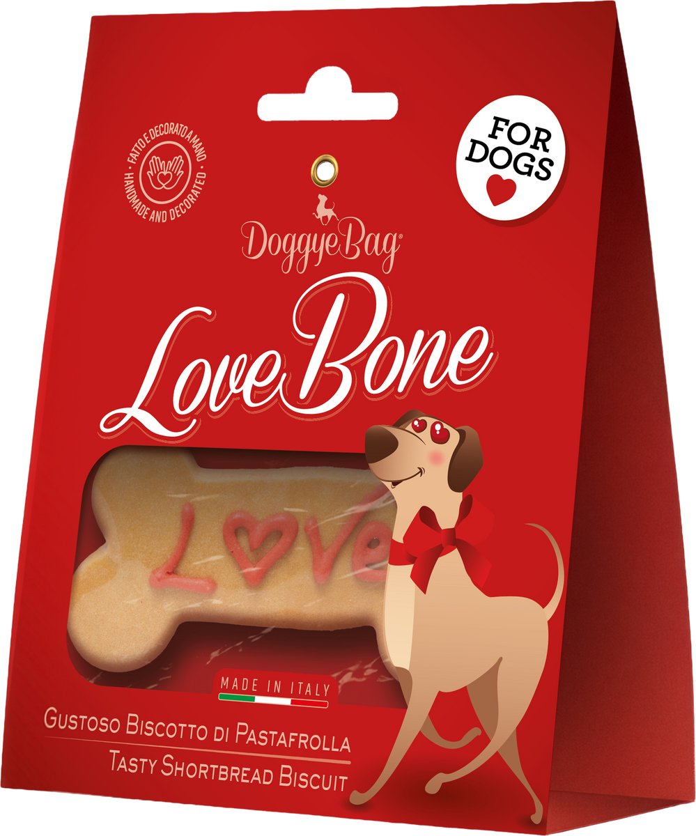 DoggyeBag Love Bone - Hondensnack - 30 g