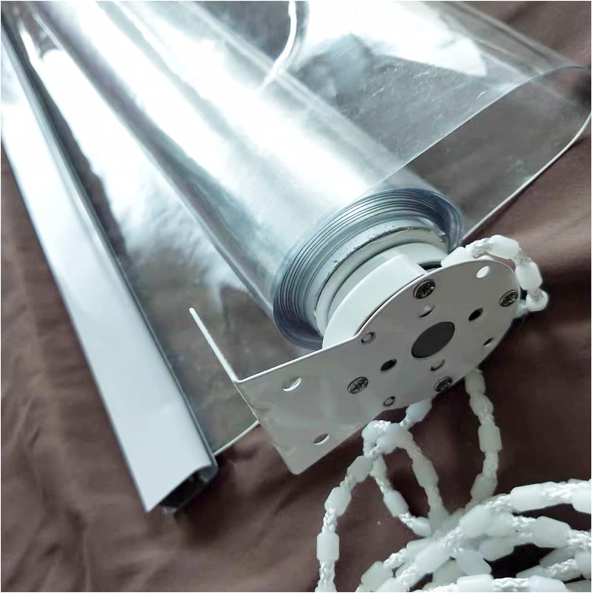 Rolgordijn - Transparant Gordijn - Buitenruimte Afschermen - Waterdicht PVC - 130x250cm - 