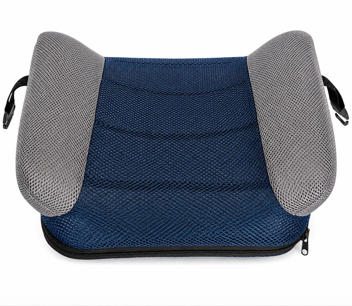 BSS® Zitverhoger Auto – Opblaasbaar Zitverhoger Kussen – Draagbaar en Compact – Antislip Onderzijde – PVC – 40 x 38 x 15 cm