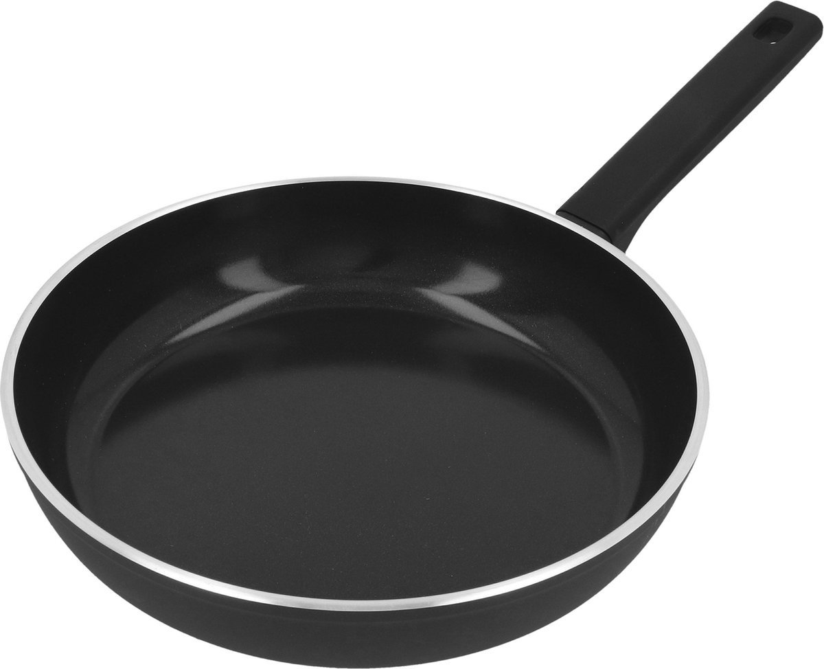 Bol.com Demeyere Alu Comfort 3 Koekenpan – Ceraforce Keramische Antikleeflaag – Koekenpan Inductie – 28 cm – PTFE-vrij aanbieding