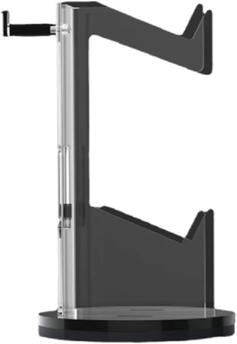 Hoofdtelefoonstandaard - Hoofdtelefoonhouder - Bureau Organisatie - Lichtgewicht Ontwerp - Universeel - Zwart