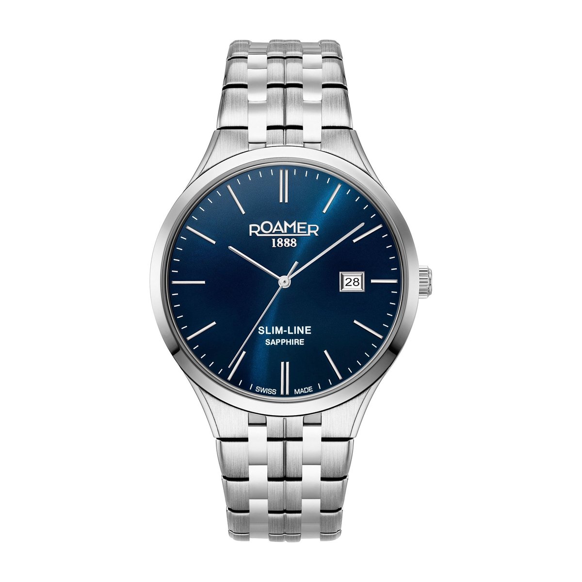 Roamer 512833 41 45 20 - Horloge - Roestvrij staal - Zilver - 40 mm