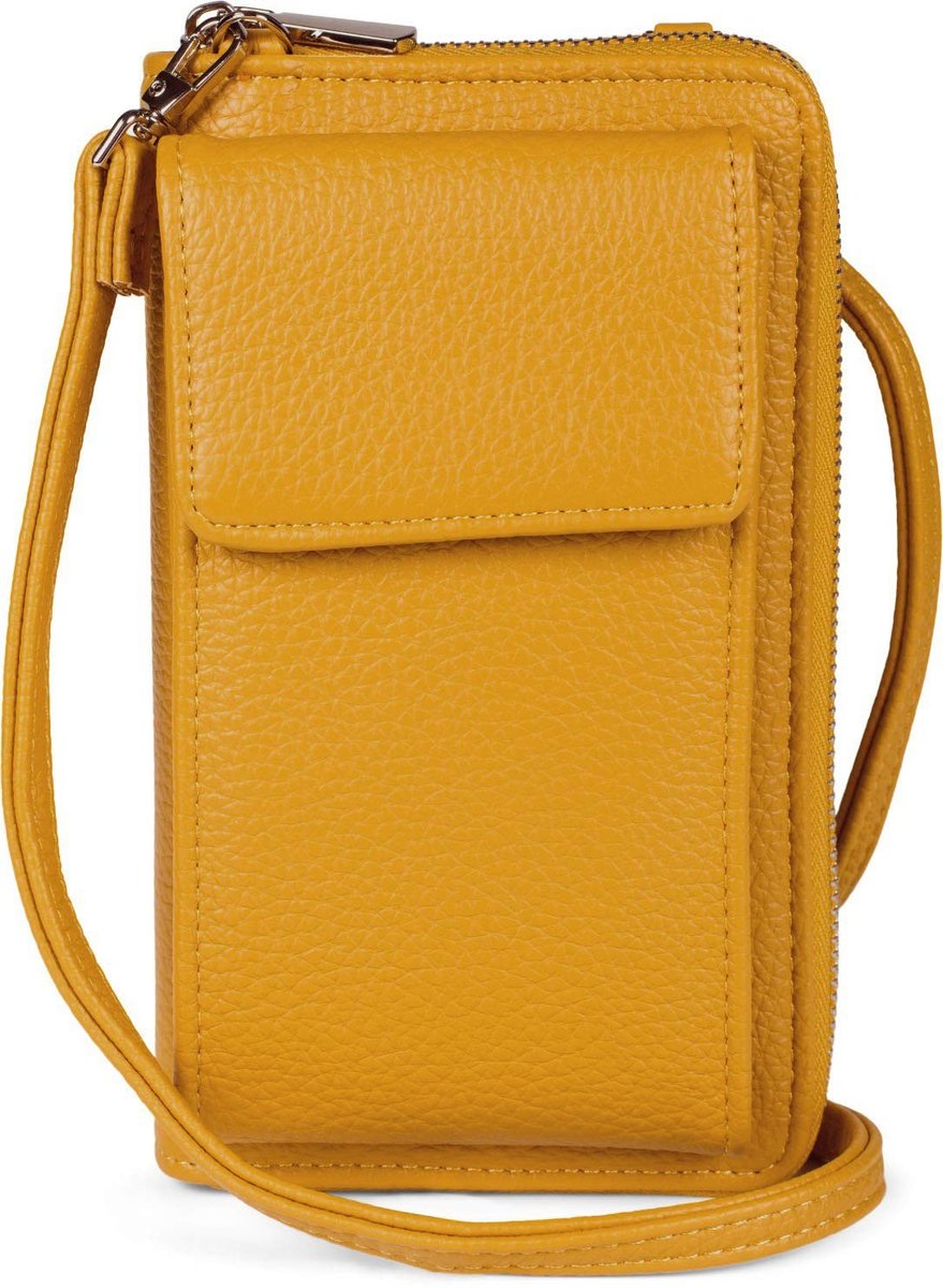 Dailygoods- Mini-tas met RFID-bescherming - Crossbody Tas - Afneembare Schouderriem - Verstelbaar - Lichtgewicht - Drukknopcompartiment - Crossbody Bag