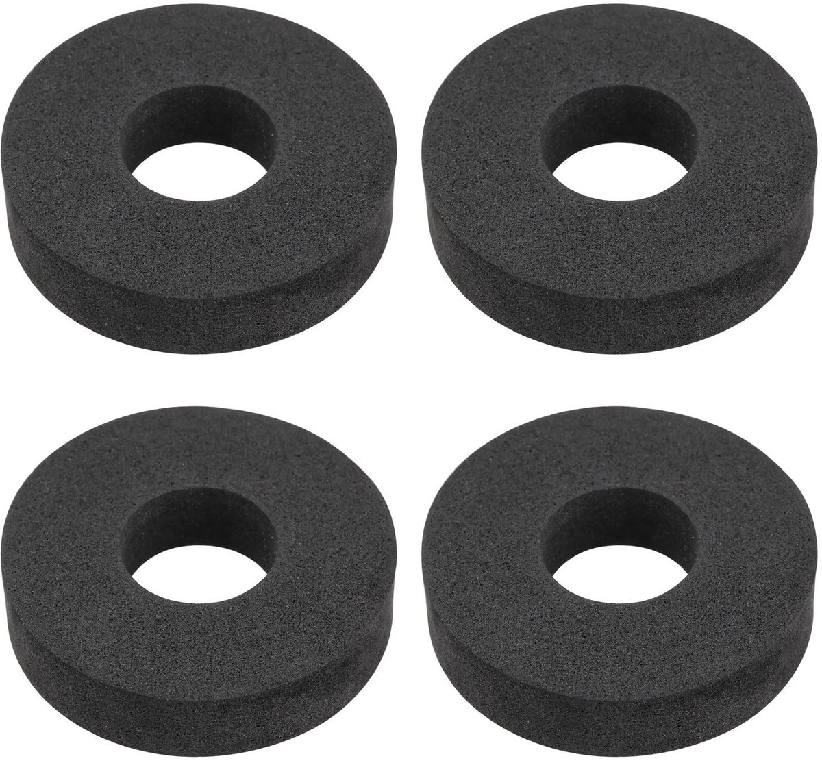 Dailygoods- Schuimtape 4 Stuks - Afdichting Waterdicht - Buitendiameter 39 mm - Binnendiameter 16 mm - Dikte 10 mm - Geschikt voor 33-37 mm Gaten - Afdichtring