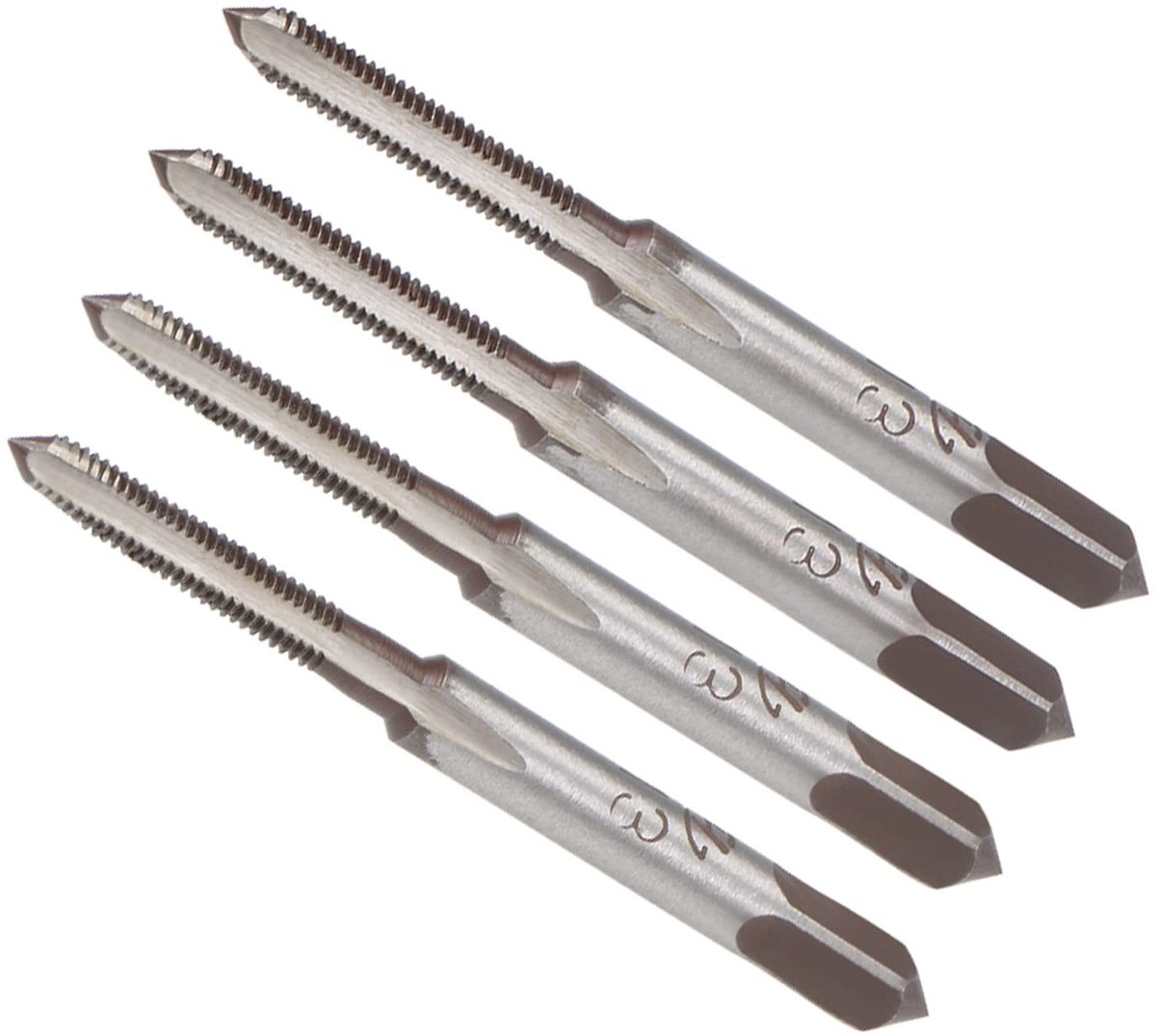 Dailygoods- Schroefdraadboor M3 x 0,5 - Schroefdraad Reparatie - Legering Staal - Kegel - 2 Paar - Voor Machine - Tap
