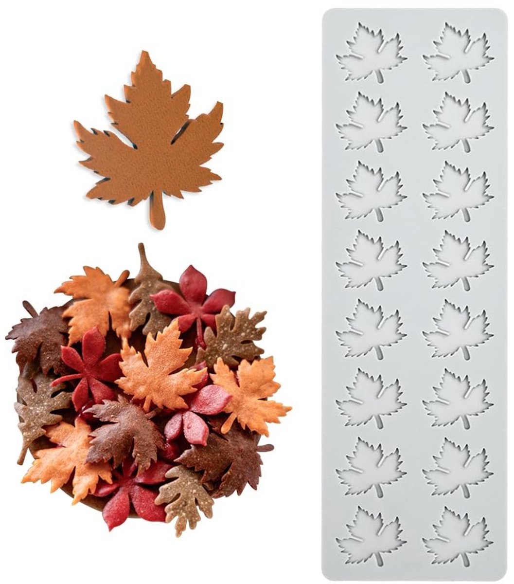 Dailygoods- Siliconen Mal - Taartversiering - Taart Decoratie Set - Flexibel en Stevig - Herbruikbaar - Hoge Temperatuur Tolerantie - Taartdecoratie