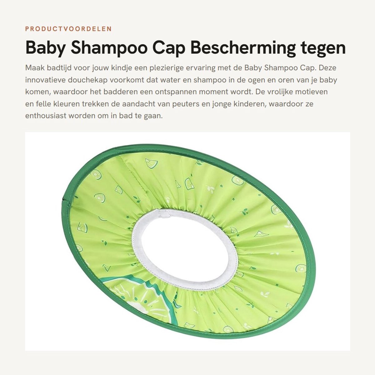 Dailygoods- Badmuts Waterdicht - Douchemuts Kind - Badmuts Dames - Badmuts Lang Haar - Elastische Binnencirkel - Comfortabel en Duurzaam - Douchekap