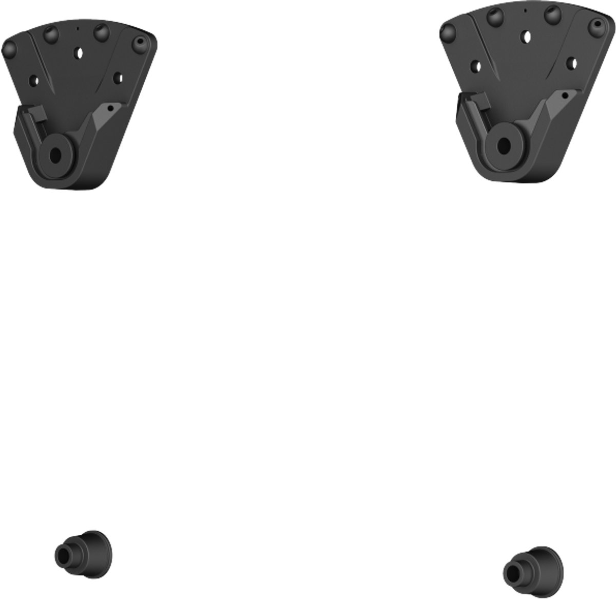 Wolff Mount Gipswand TV Muurbeugel 32-75 Inch – Afneembare TV Beugel voor Gipsmuur, Veranda en Overkapping |Max. 75 kg | Ultra Slim 2,4 cm Compacte muurbeugel voor buiten montage
