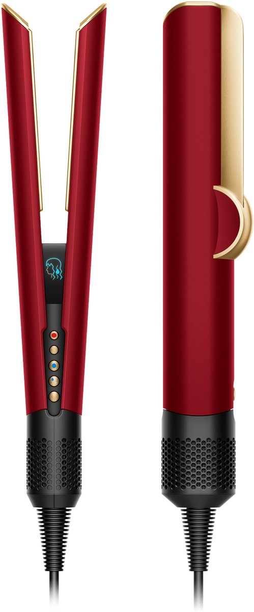 Dyson Airstrait Stijltang Wet-to-Dry Rood/Goud - Dyson - €484,00