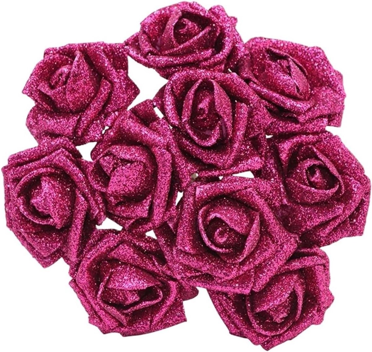 Kunstbloemblaadjes - Nep Rozen - Decoratie Bruiloft - Herbruikbaar Materiaal - 6cm Doorsne