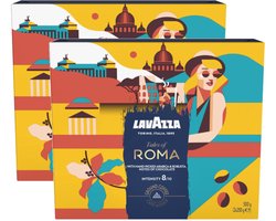 Lavazza Tales Of Roma - Multipack - Gemalen Koffie - 1000g (2x2x250g)