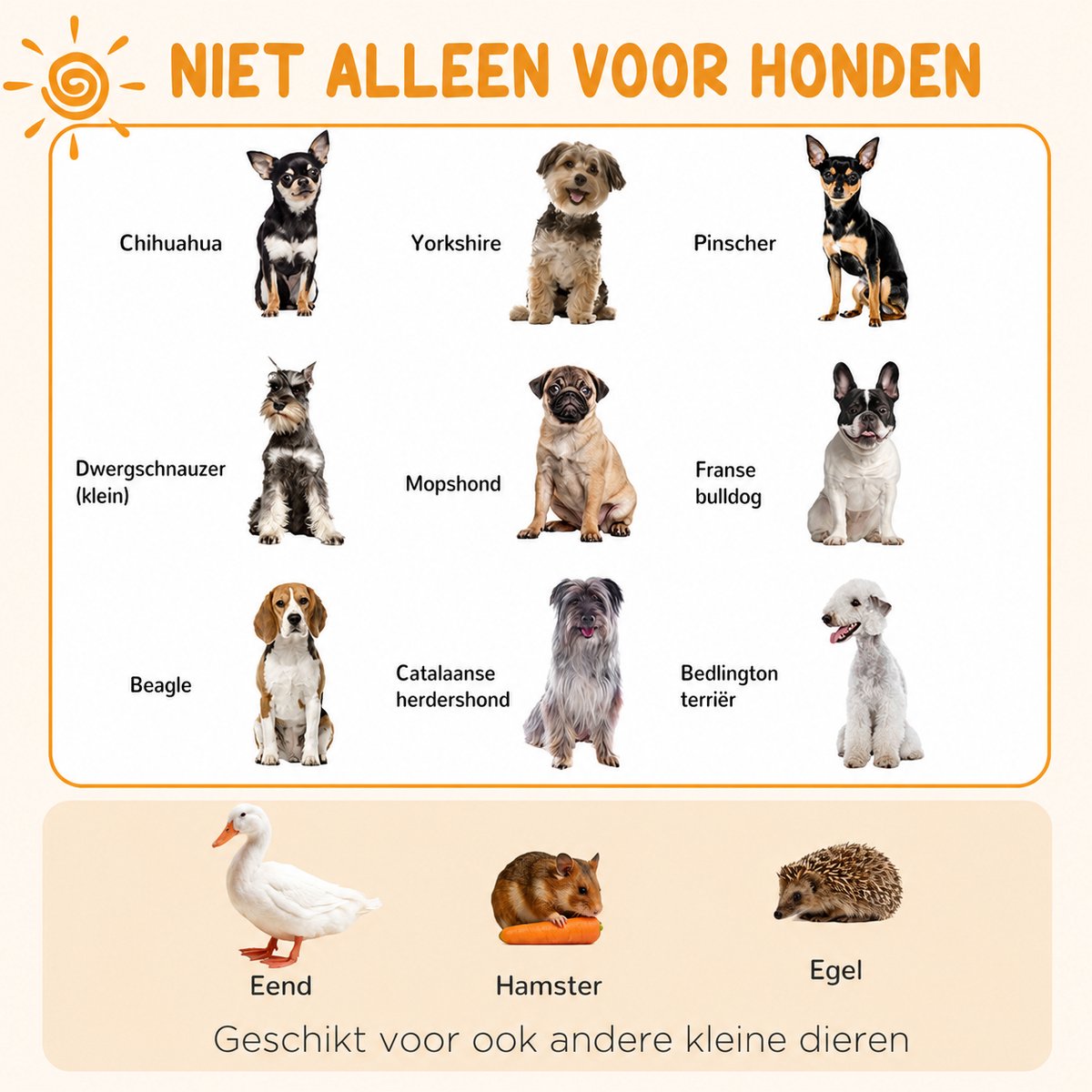 Bruinsma INEX Puppyren – Hondenren – 8 Panelen – 60 cm hoog – Hondenbench – Staal – Opvouwbaar & Duurzaam - Konijnenren thumbnail 2