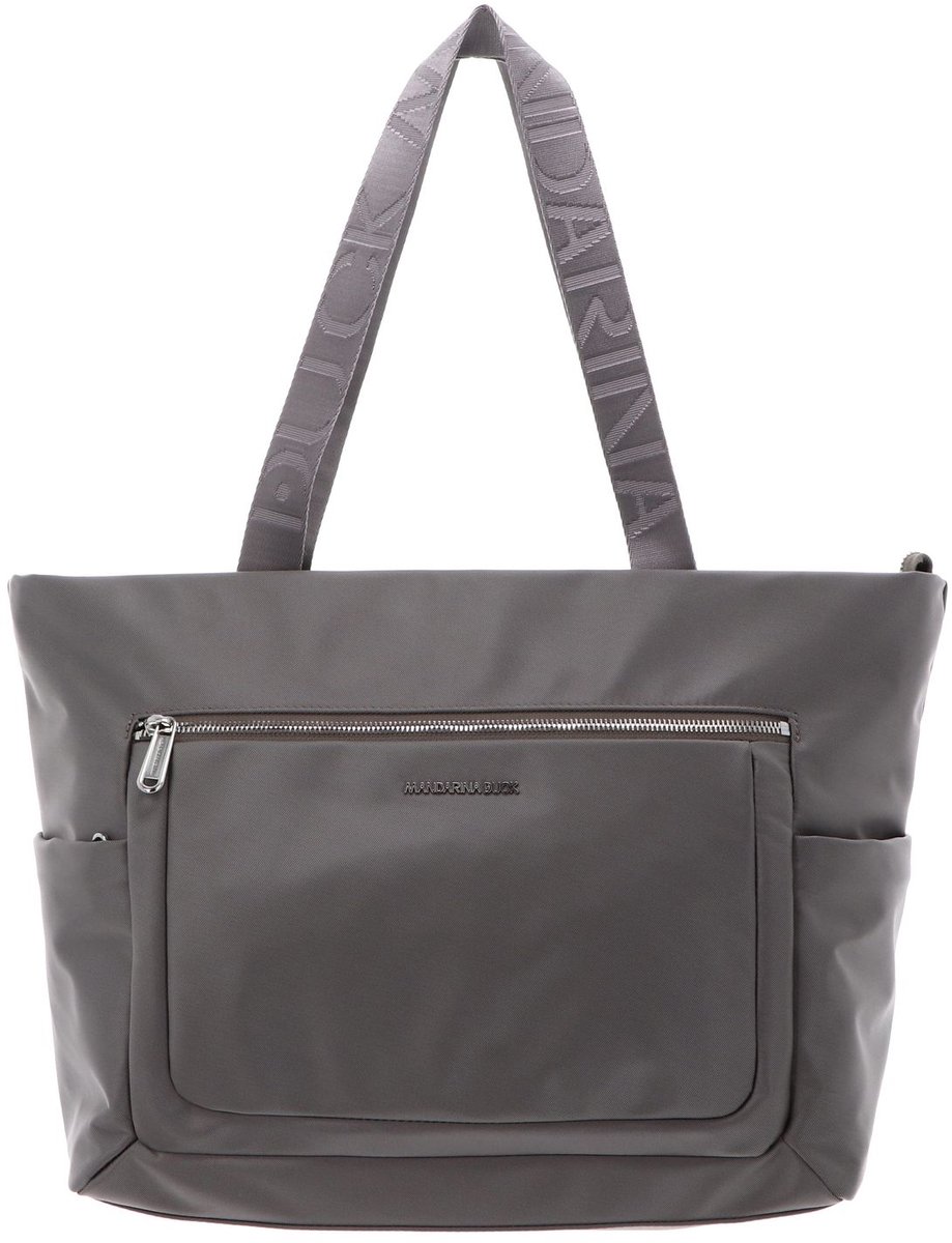 MANDARINA DUCK schoudertas Active Lux Shopper Gun Metal grijs