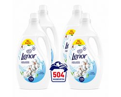 Lenor Wasverzachter Katoen – 4 x 126 wasbeurten – XL Voordeelverpakking