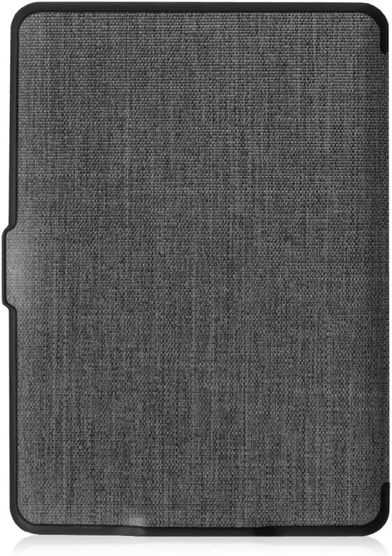 Ereader Hoes - Hoes geschikt voor Amazon Kindle Paperwhite 6 (7 inch) - Stof - Automatische Slaapfunctie - Opvouwbare beschermhoes - Grijs — afbeelding 4