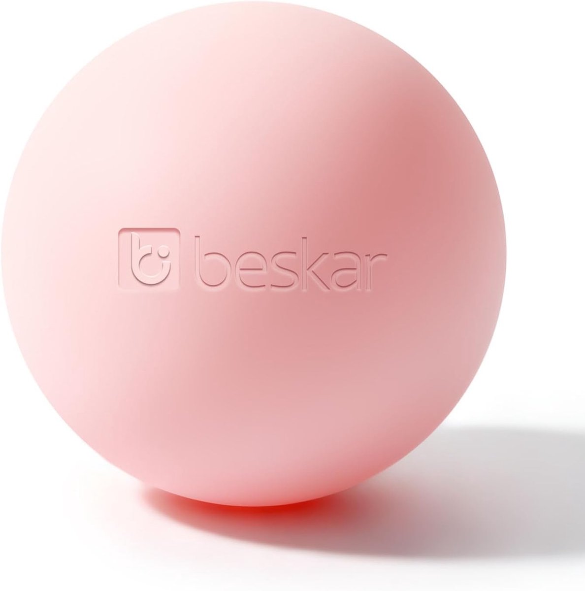 SnelShoppen - Massage Lacrosse Balls voor Myofascial Release, Trigger Point Therapie en Yoga, Voetmassage Bal voor Plantar Fasciitis - Roze