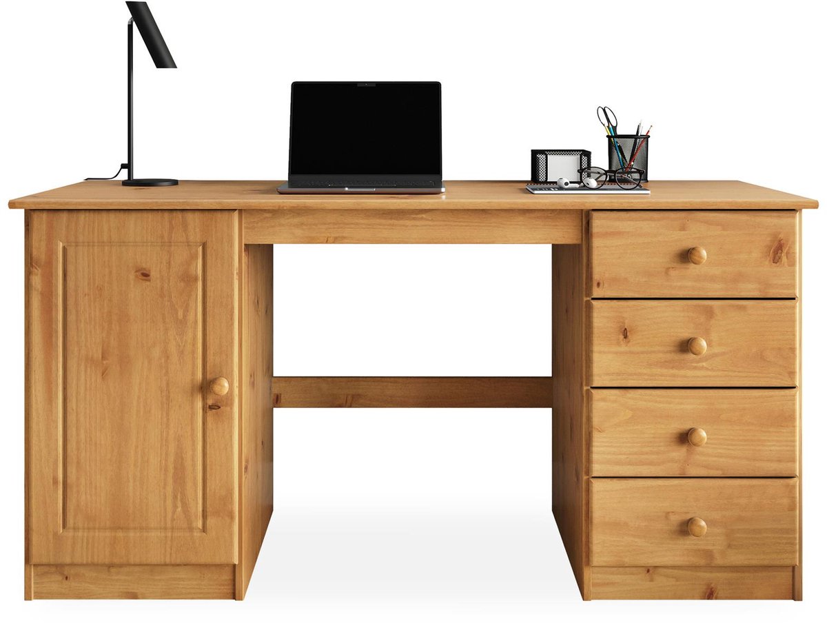 MANAGER-bureau van massief hout – eiken afwerking