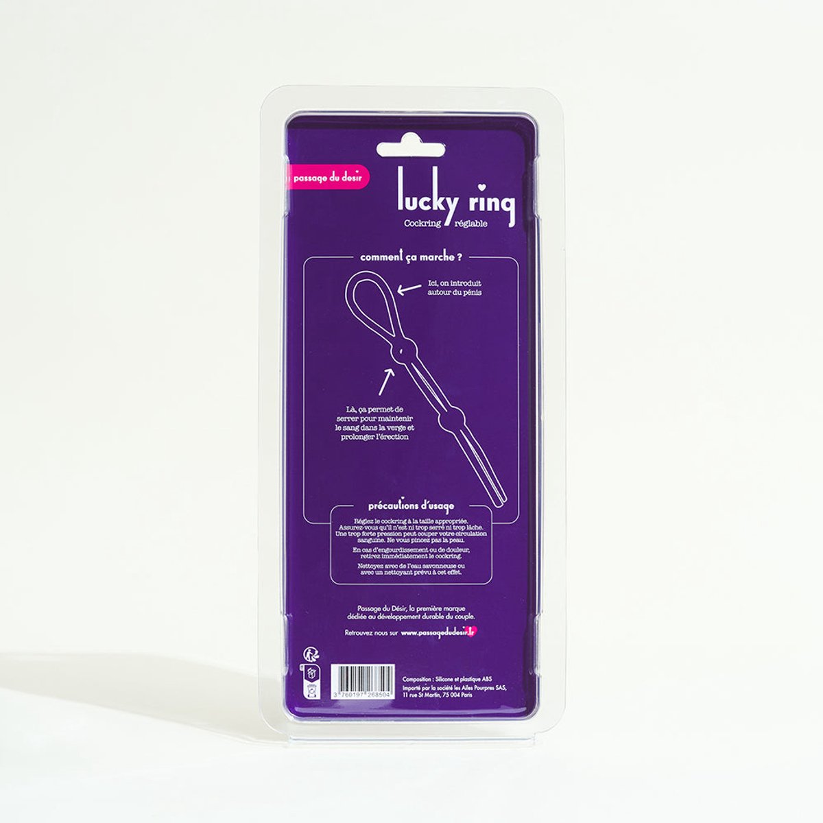 Verstelbare cockring Lucky Ring