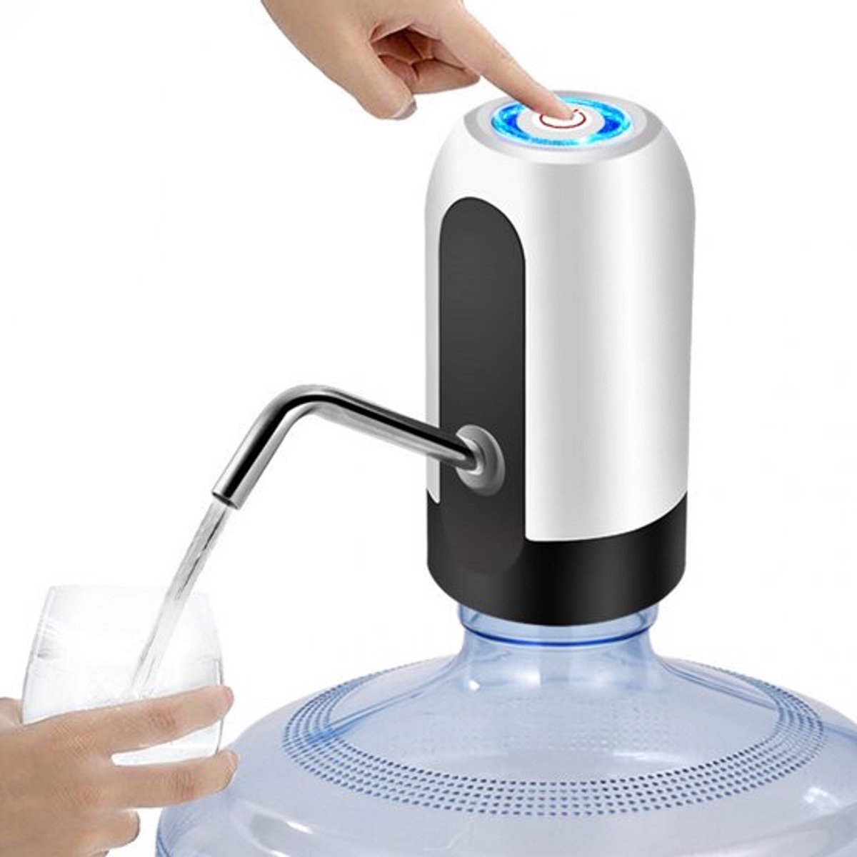 Waterdispenser - Automatische waterdispenser - Eenvoud - Water Pomp - USB Oplaadbaar - Draagbare Elektrische dispenser - Voor Thuis, Kantoor, Buiten - Gemakkelijk en Efficiënt Water Overgieten