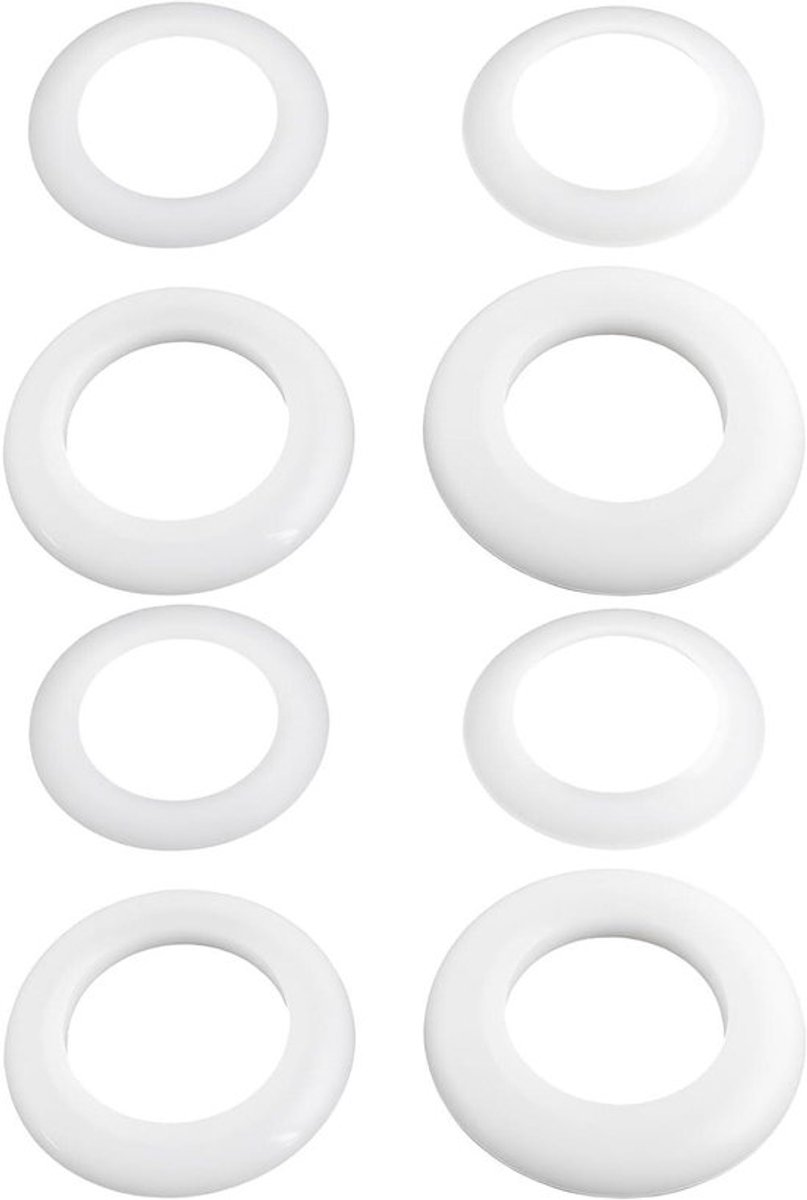 Vervangende O-Ringen - siliconen - Pop-Up - Messing - Gootsteenfittingen - Reparatie - Lekkende Stoppers - Hand-Fit - Afdichting Ring - Geschikt voor Keuken - 40 MM - 2-delige siliconen-afvoerplug-set