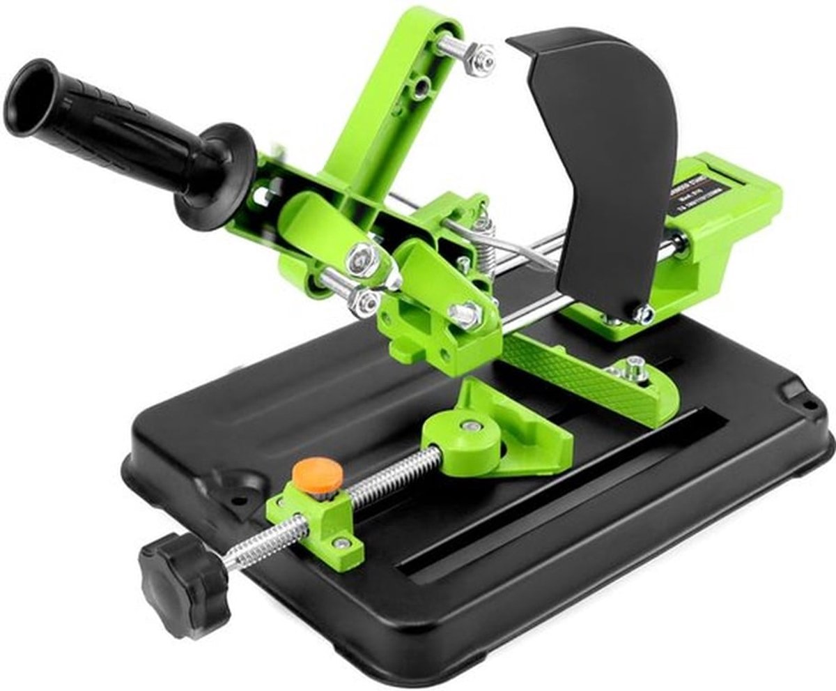 Multifunctionele haakse slijperhouder, scheidingsstandaard voor haakse slijpers, voor 100 mm, 115 mm, 125 mm haakse slijpers