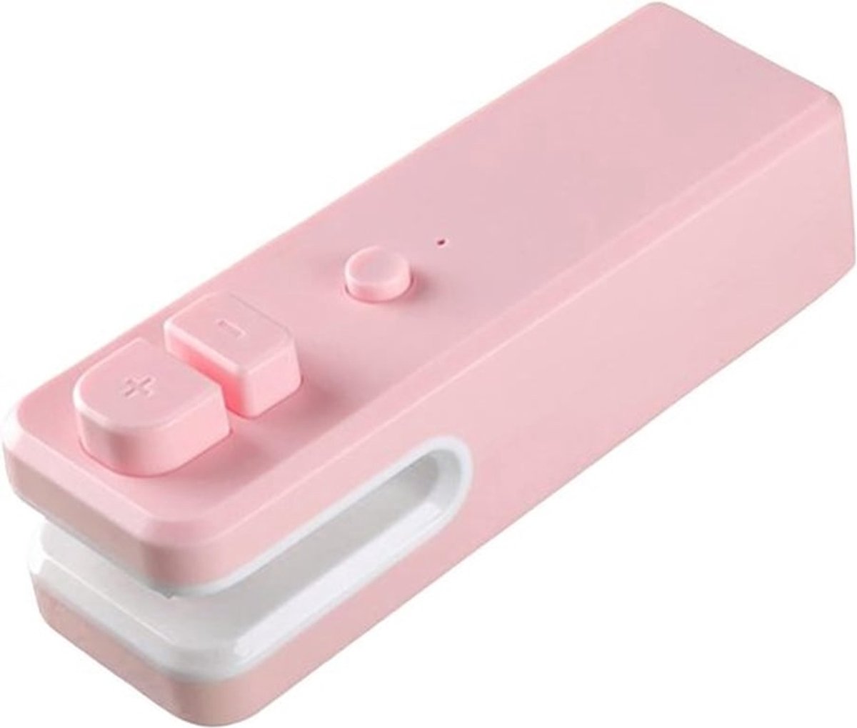 Kleine sluitmachine - Sluitclips - vacuümsealer - 1 stuk - sluitclips voor zakjes - zakafsluiters - verwarmingsverzegelaar - vacuümsealer - vacuümsealmachine - zakjessealer - sluitmachine voor snacks - roze