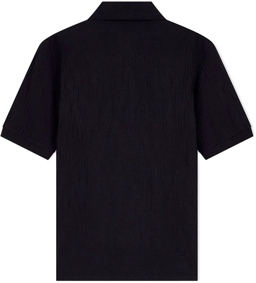 Armani Exchange Xm002909_af10337 Korte Mouw Poloshirt Zwart S Man