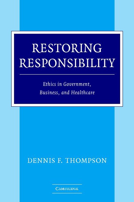 Restoring Responsibility - cover