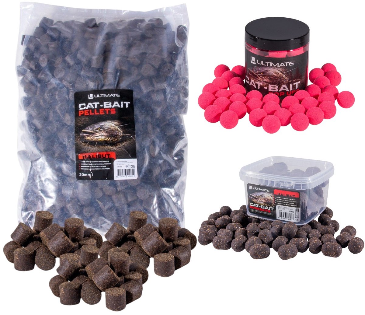 Ultimate CAT-BAIT Meerval Aas Pakket - Meerval sets