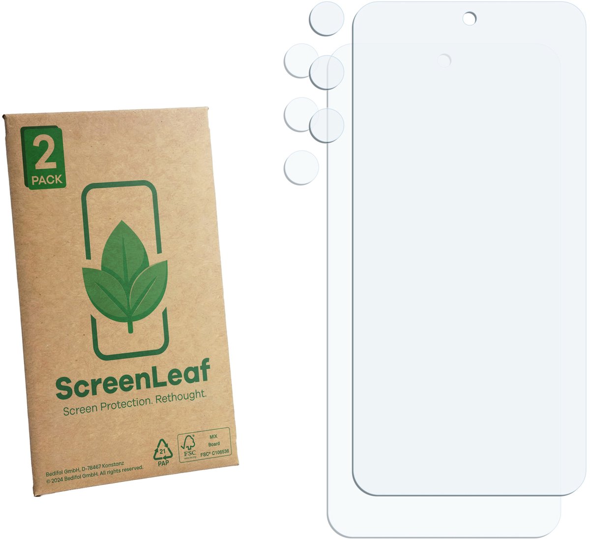 2 Stuks Screenprotector voor Samsung Galaxy S24 FE (Voor+Camera) - Hoogwaardige Beschermfolie transparant