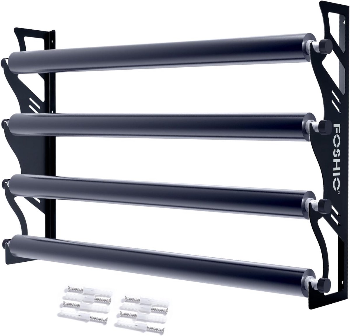 SnelShoppen - Vinyl Rollen Houder voor Verf Beschermfilms, Flexibele Metalen Steun voor Auto Folies, Aanpasbare Display Rack voor Verf Bescherming, Id