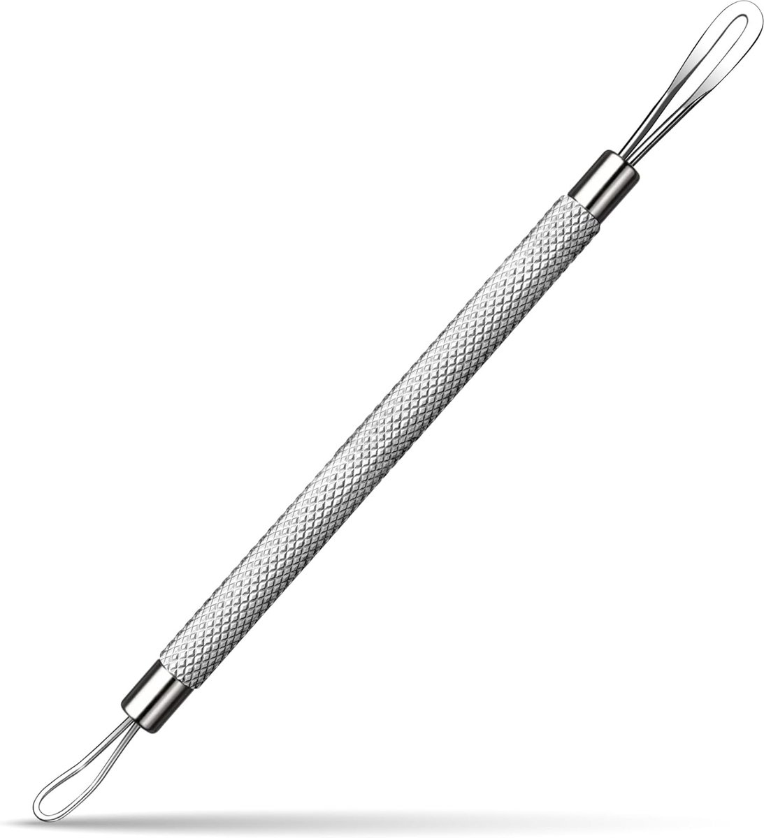 SnelShoppen - Professionele Blackhead Remover Tool - Dubbelzijdige Pimple Popper - Hoogwaardig RVS Skin Care Stain Treatment voor Zwart- en Witpunten