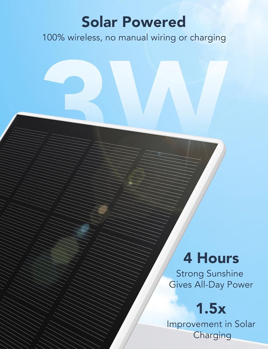 Thijox - 4G LTE Solar Beveiligingscamera Outdoor met SIM-kaart, 2K Kleur Nachtzicht, Slimme Detectie, Schijnwerperwaarschuwing, IP65, Onbeperkt Data-A