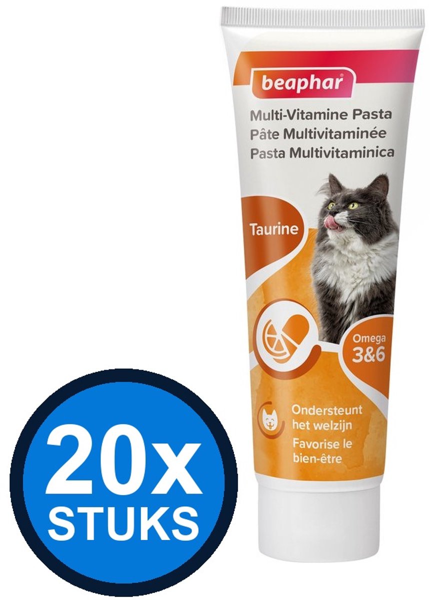 20x Beaphar - multi-vitamine pasta 100gr - Hondenverzorging