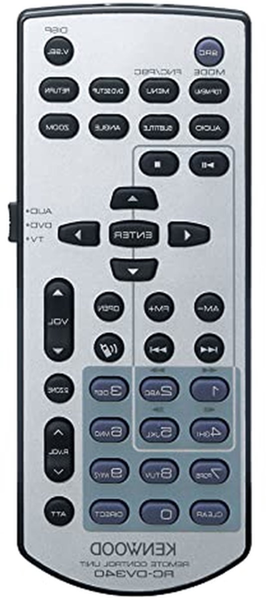 Afstandsbediening - IR Controller - Media Bedienen - Volledige Controle - 42 x 90 x 13 mm - Zilver