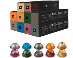 Capsules Nespresso Vertuo - Gran Lungo & Mug best-sellers - 100 tasses à café