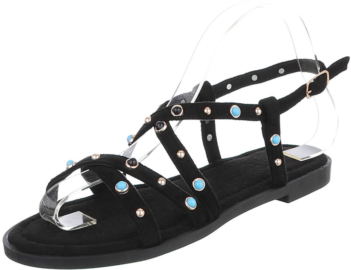 Sandalen met gesp - open model - dames Mt:41