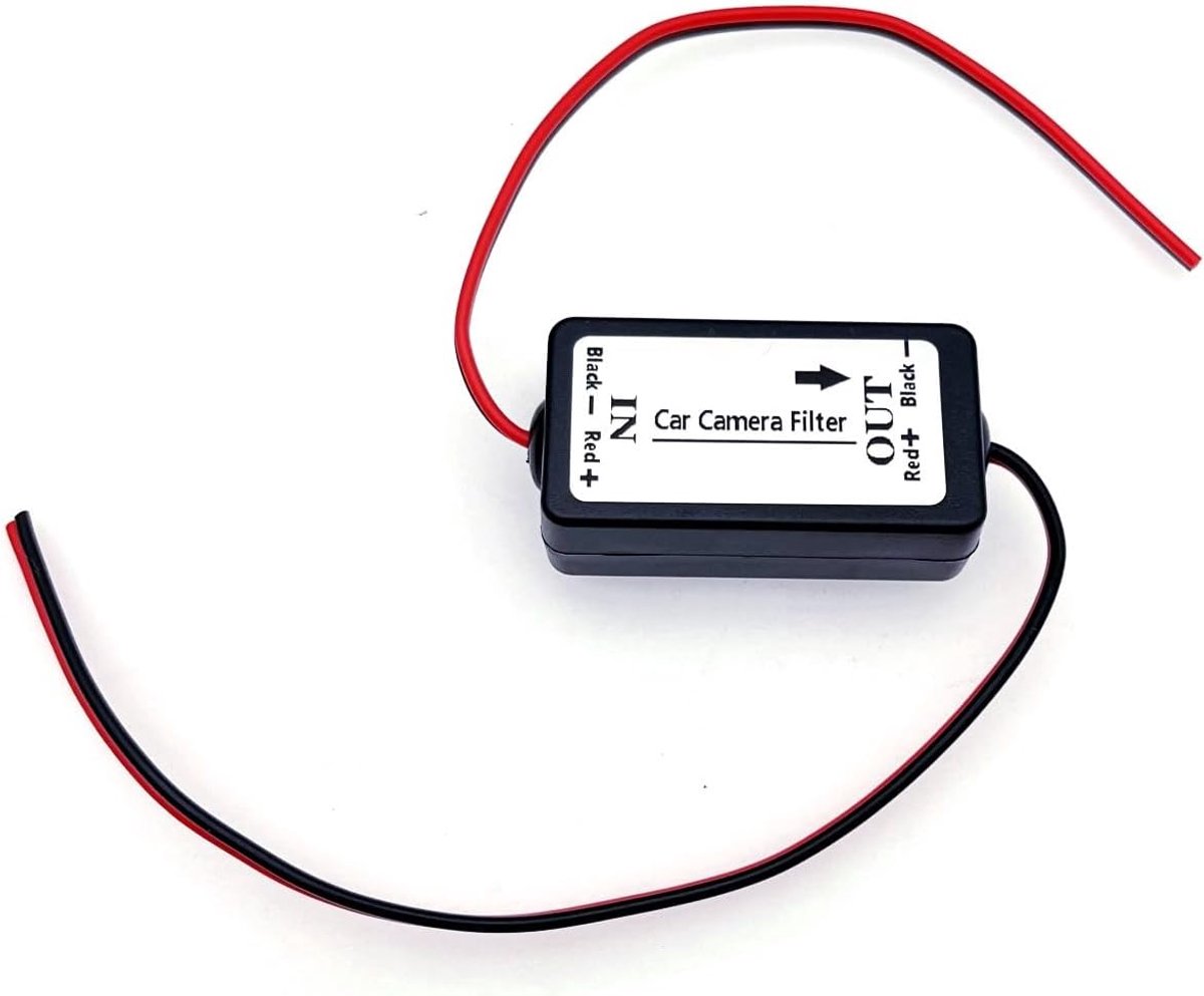 SnelShoppen - Auto Achteruitrijcamera Gelijkrichter voor Schermflikkering Oplossing - Duurzaam Kunststof - 1 Stuk - Voor VW, Skoda, Audi, BMW - 4,8 cm